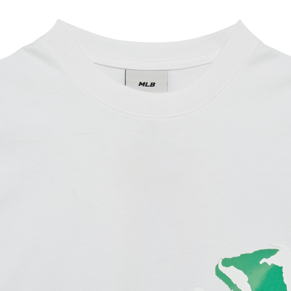 Áo thun MLB Pop Art Graphic Mega Overfit Short Sleeve New York Yankees Off White