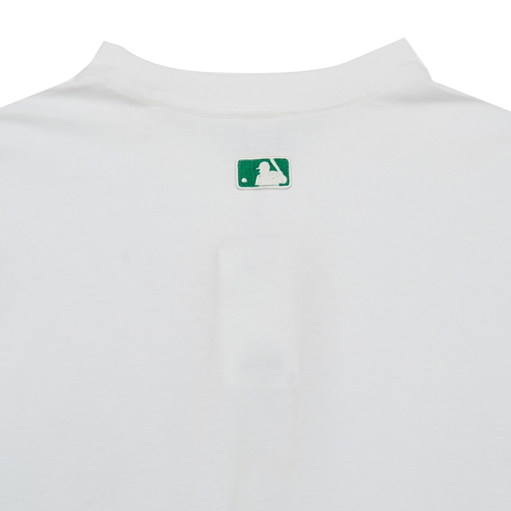 Áo thun MLB Pop Art Graphic Mega Overfit Short Sleeve New York Yankees Off White