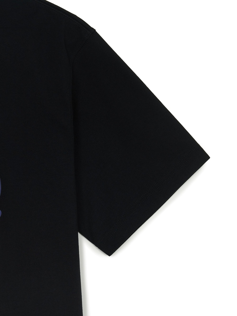 Áo Thun MLB Summer Letter Graphic Overfit Short Sleeve T-Shirt New York Yankees Black