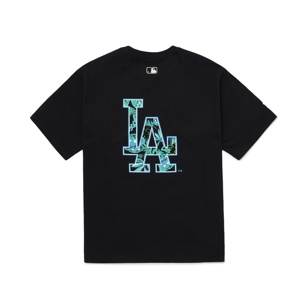 Áo Thun MLB Summer Night LA Dodgers Black