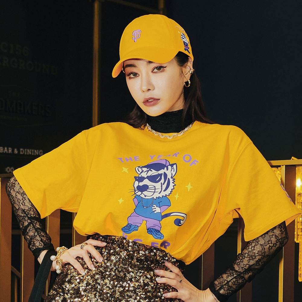 Áo Thun MLB The Year Of Tiger San Francisco Giants L.Orange