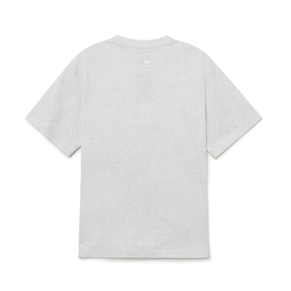 Áo Thun MLB Varsity Overfit Boston Red Sox L.Melange Grey