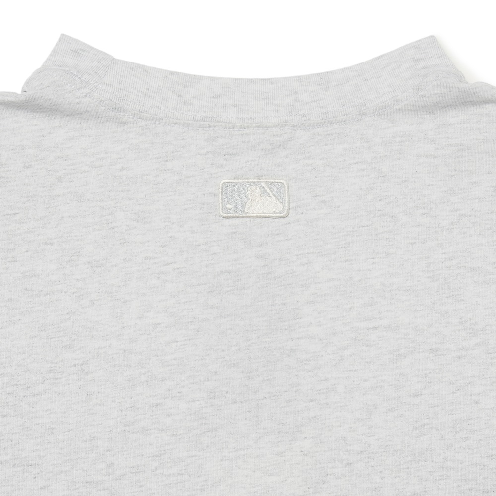 Áo Thun MLB Varsity Overfit Boston Red Sox L.Melange Grey