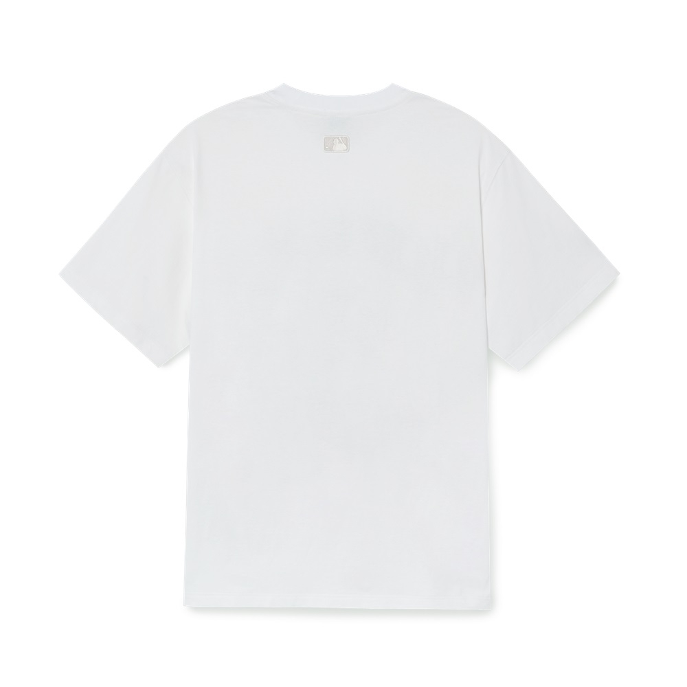 Áo Thun MLB Varsity Overfit Cleveland Guardians White