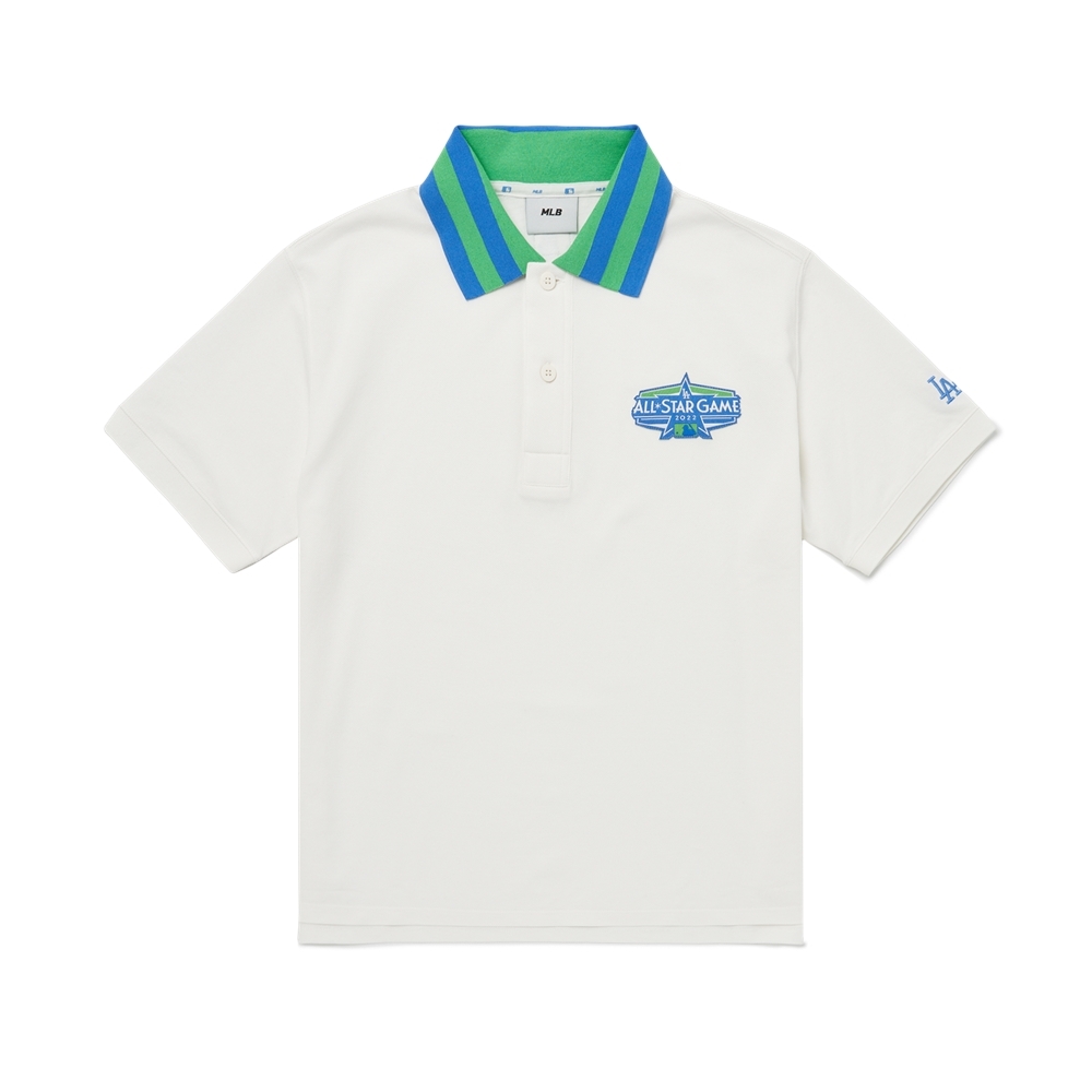 Áo Polo All-Star Game Overfit LA Dodgers Ivory