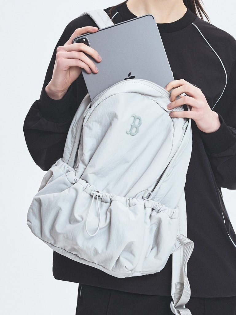 Balo MLB Basic Athleisure Backpack Boston Red Sox Grey