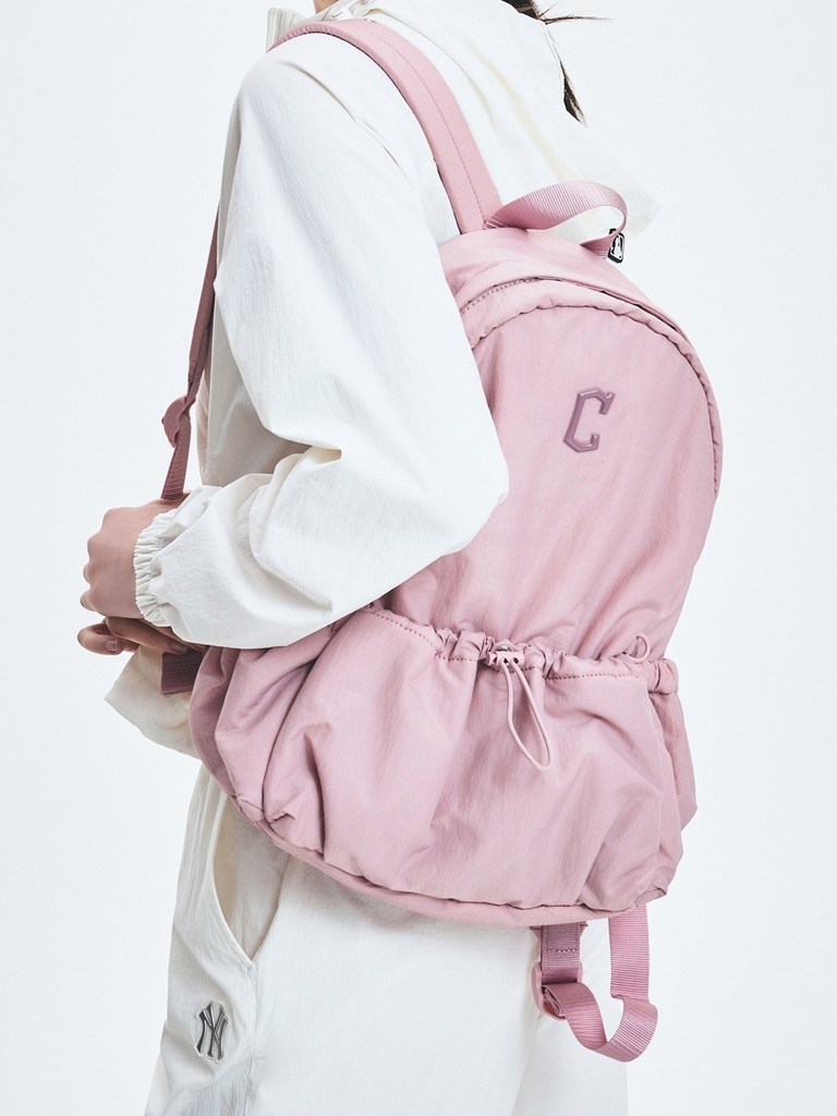 Balo MLB Basic Athleisure Backpack Cleveland Guardians Pink