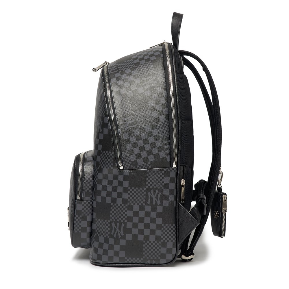 Balo MLB Checkerboard New York Yankees Black