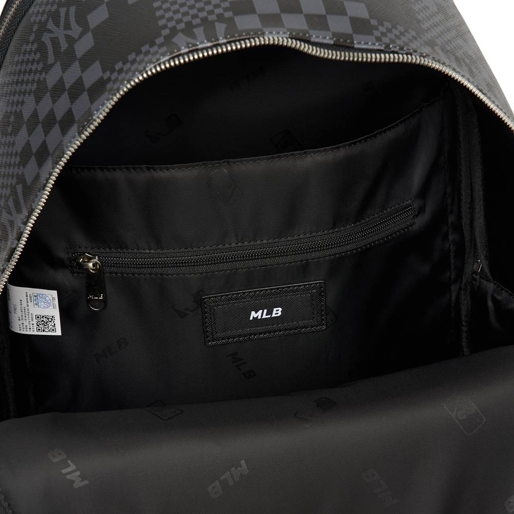 Balo MLB Checkerboard New York Yankees Black