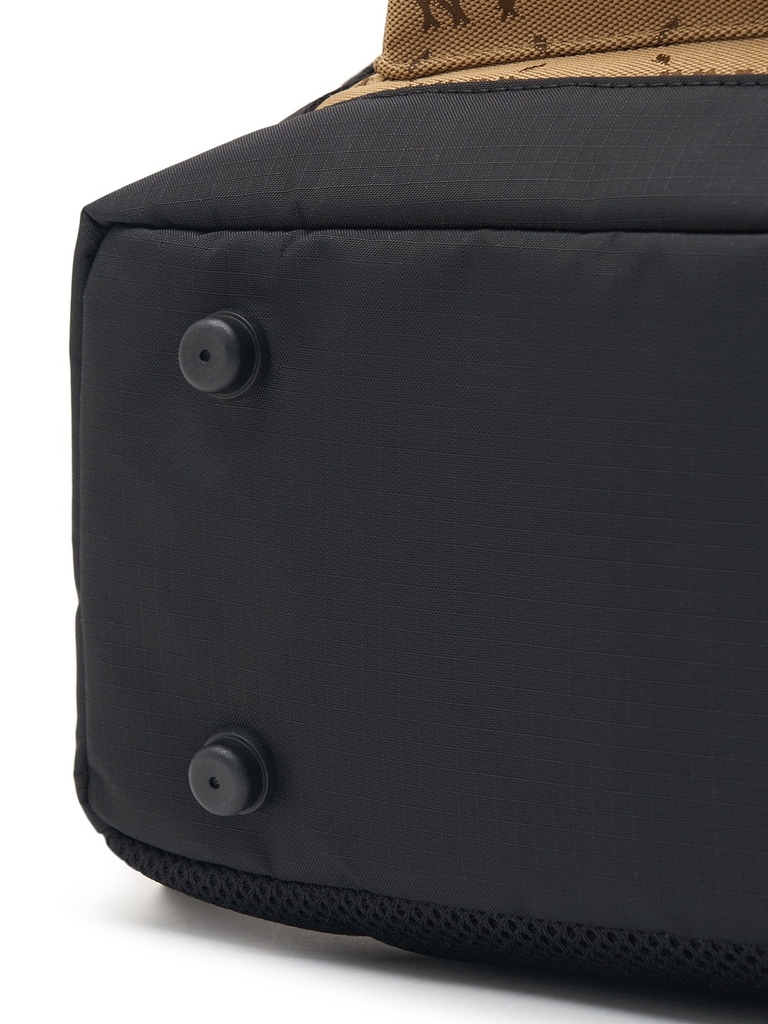 Balo MLB Korea Premium Outdoor Backpack New York Yankees Beige