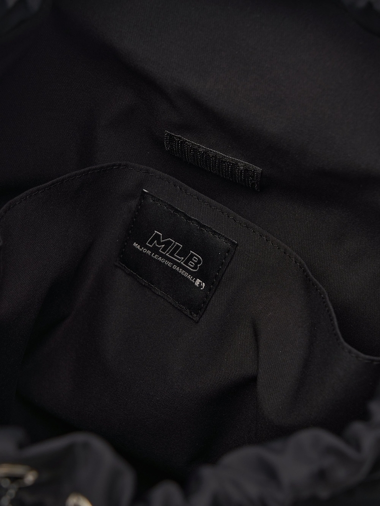 Balo MLB Korea Basic Nylon Sportive Backpack New York Yankees Black