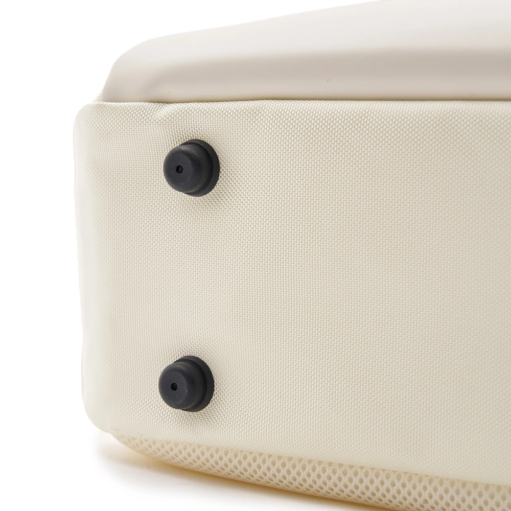 Balo MLB Korea [KIDS] Dia Mono Embossed School Bag New York Yankees Cream