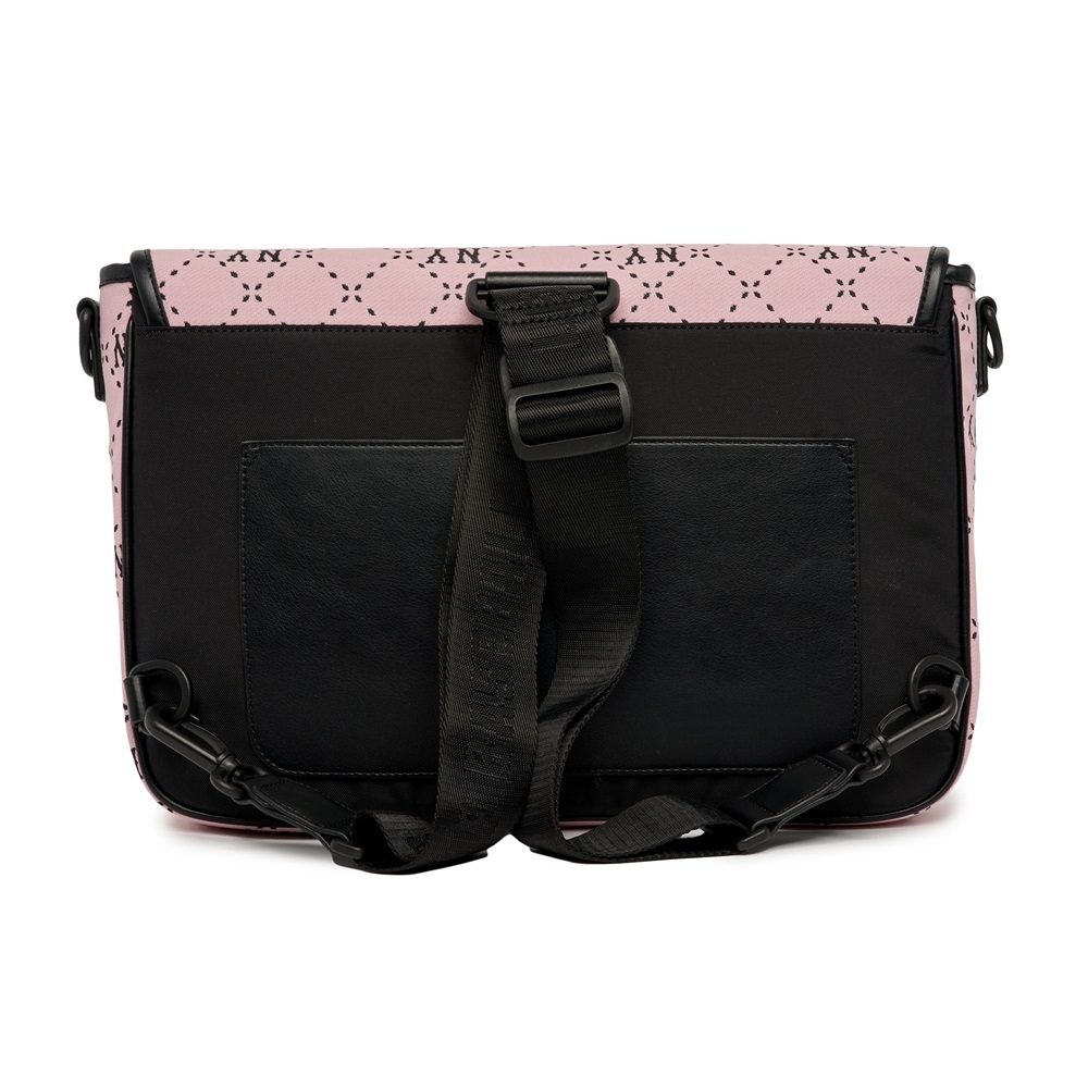 Túi MLB Korea Diamond Monogram Academy New York Yankees Pink