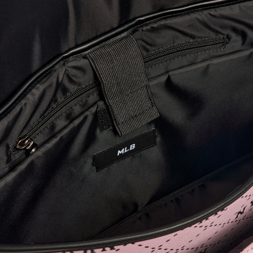 Túi MLB Korea Diamond Monogram Academy New York Yankees Pink