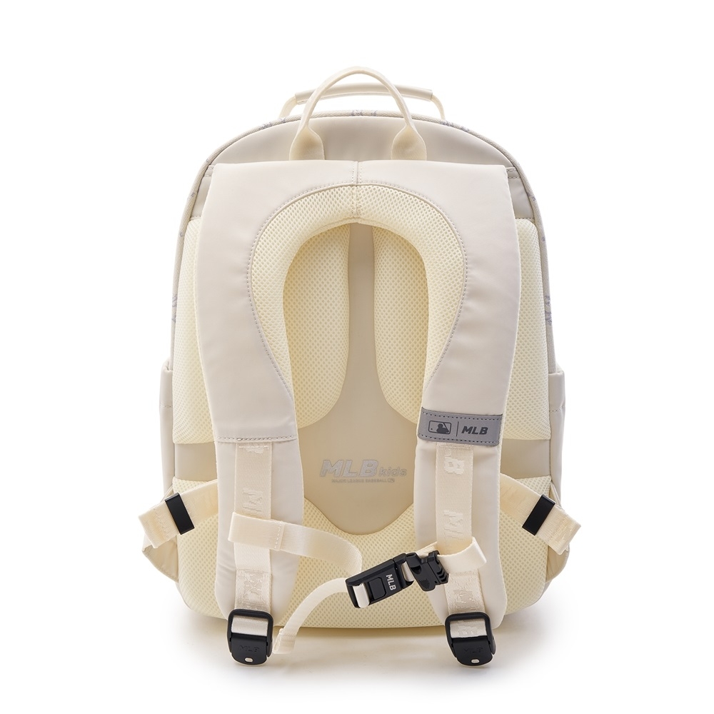 Balo MLB Korea Diamond Monogram Cute Bear New York Yankees Ivory