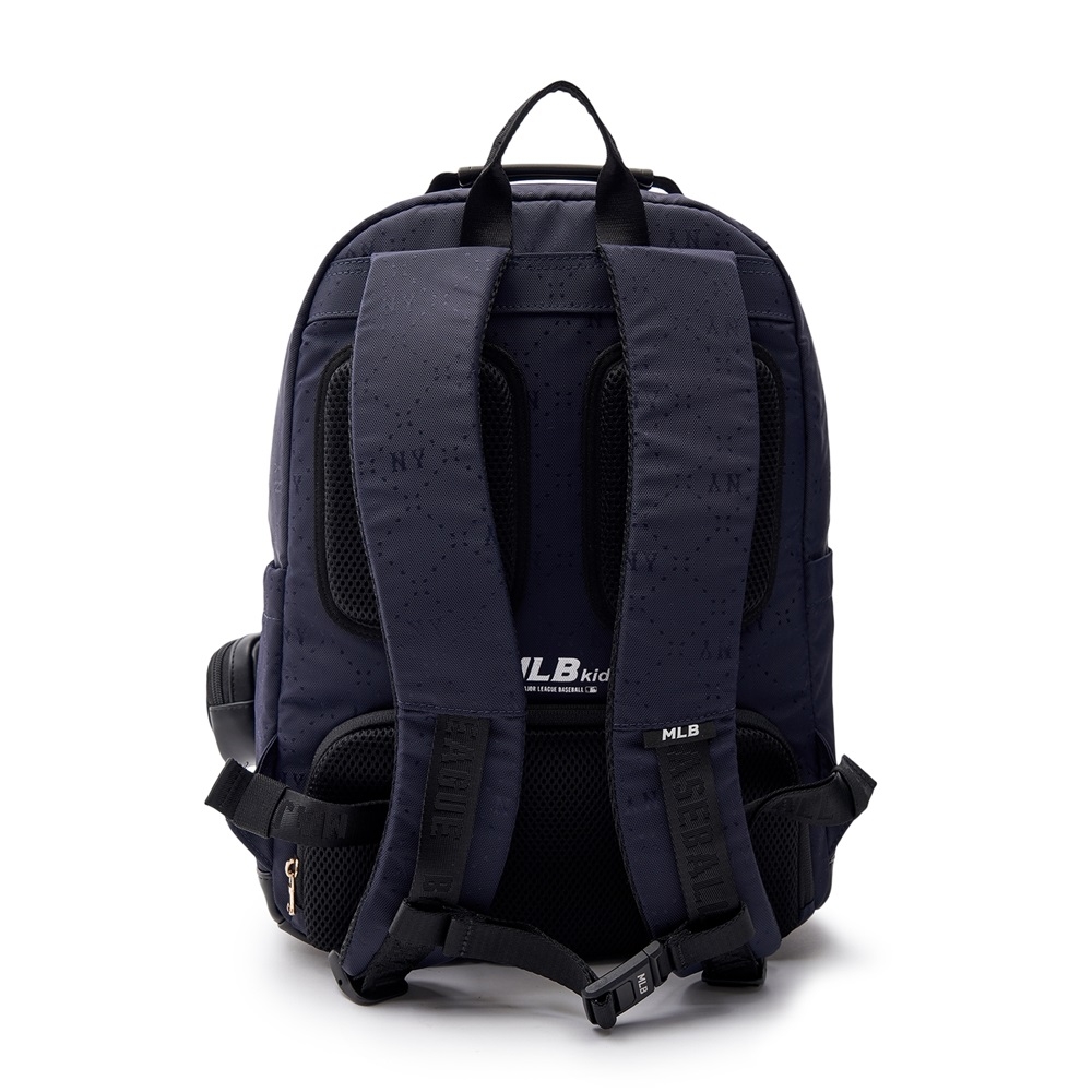 Balo MLB Korea Diamond Monogram Tone-Tone Jacquard New York Yankees D.Navy