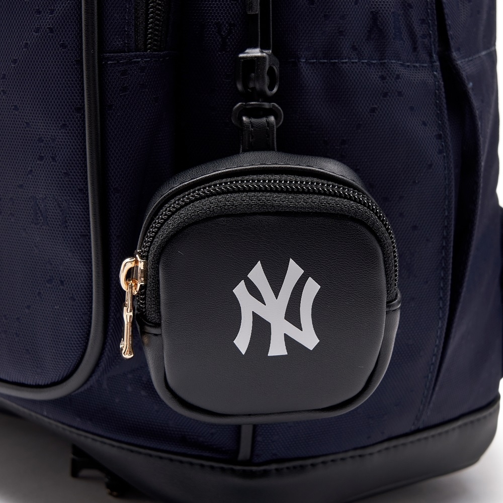 Balo MLB Korea Diamond Monogram Tone-Tone Jacquard New York Yankees D.Navy