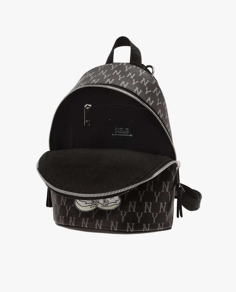 Balo MLB Korea Disney Mickey Monogram New York Yankess Black