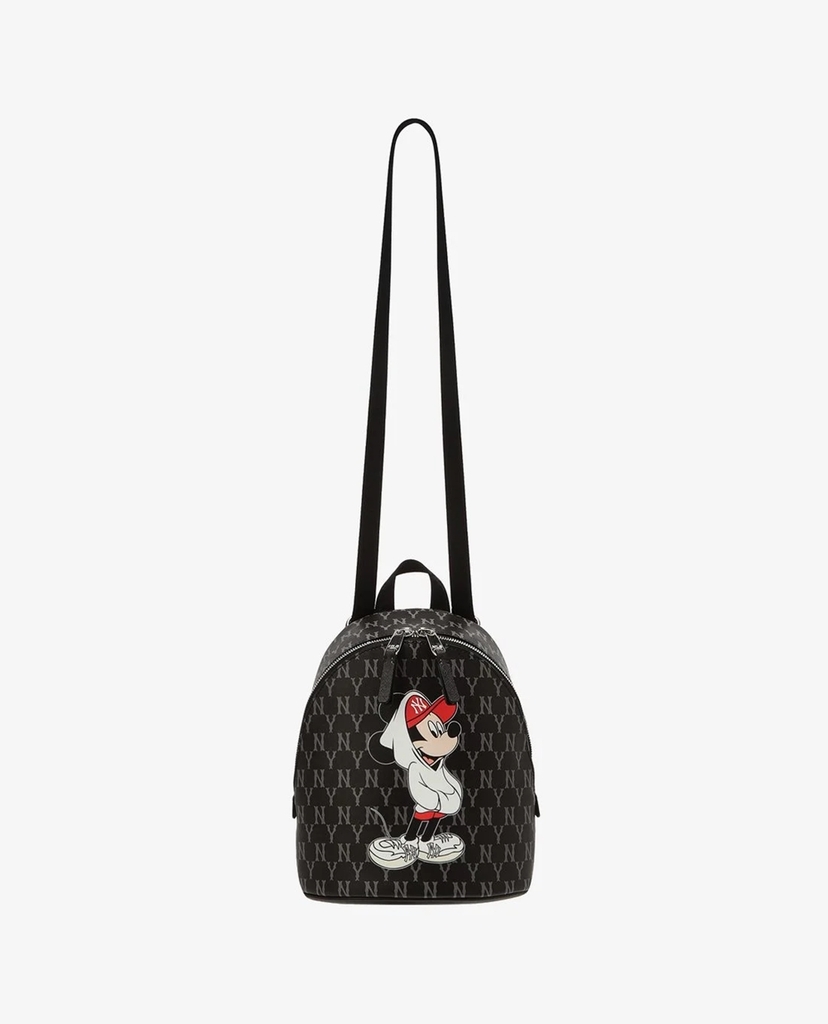 Balo MLB Korea Disney Mickey Monogram New York Yankess Black