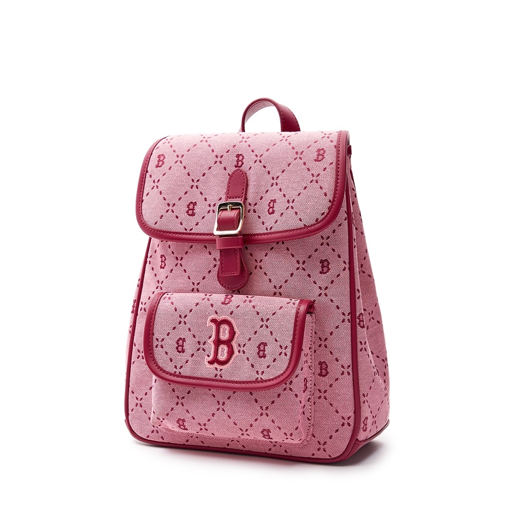 Balo MLB Korea [KIDS] Diamond Monogram Boston Red Sox D.Peach