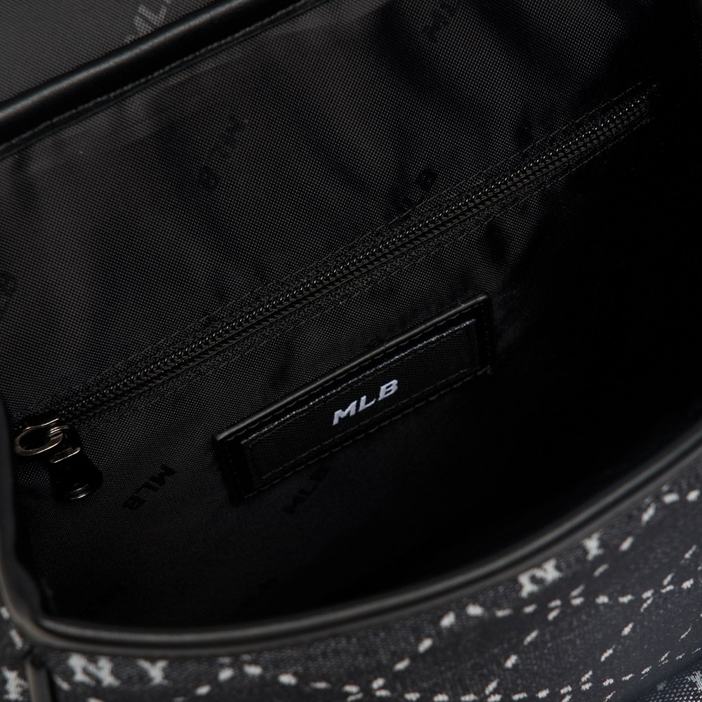 Balo MLB Korea [KIDS] Diamond Monogram New York Yankees Black