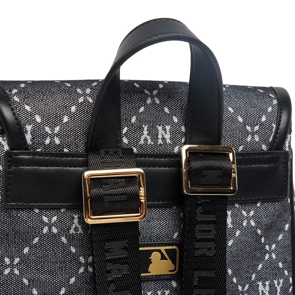 Balo MLB Korea [KIDS] Diamond Monogram New York Yankees Black