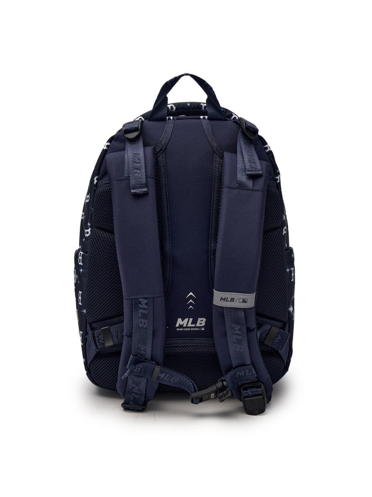 Balo MLB [KIDS] Lux Monogram School Bag Boston Red Sox Navy