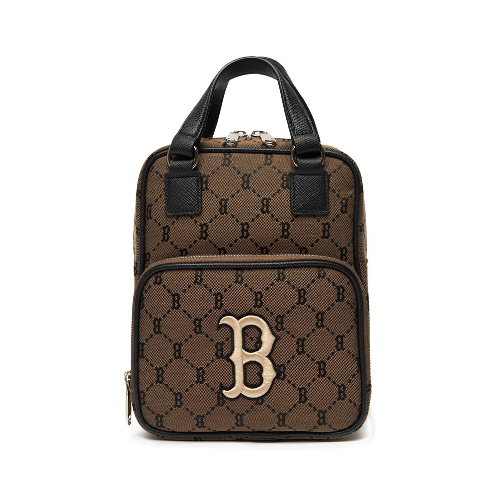Balo MLB Mini Diamond Monogram Boston Red Sox D.Beige
