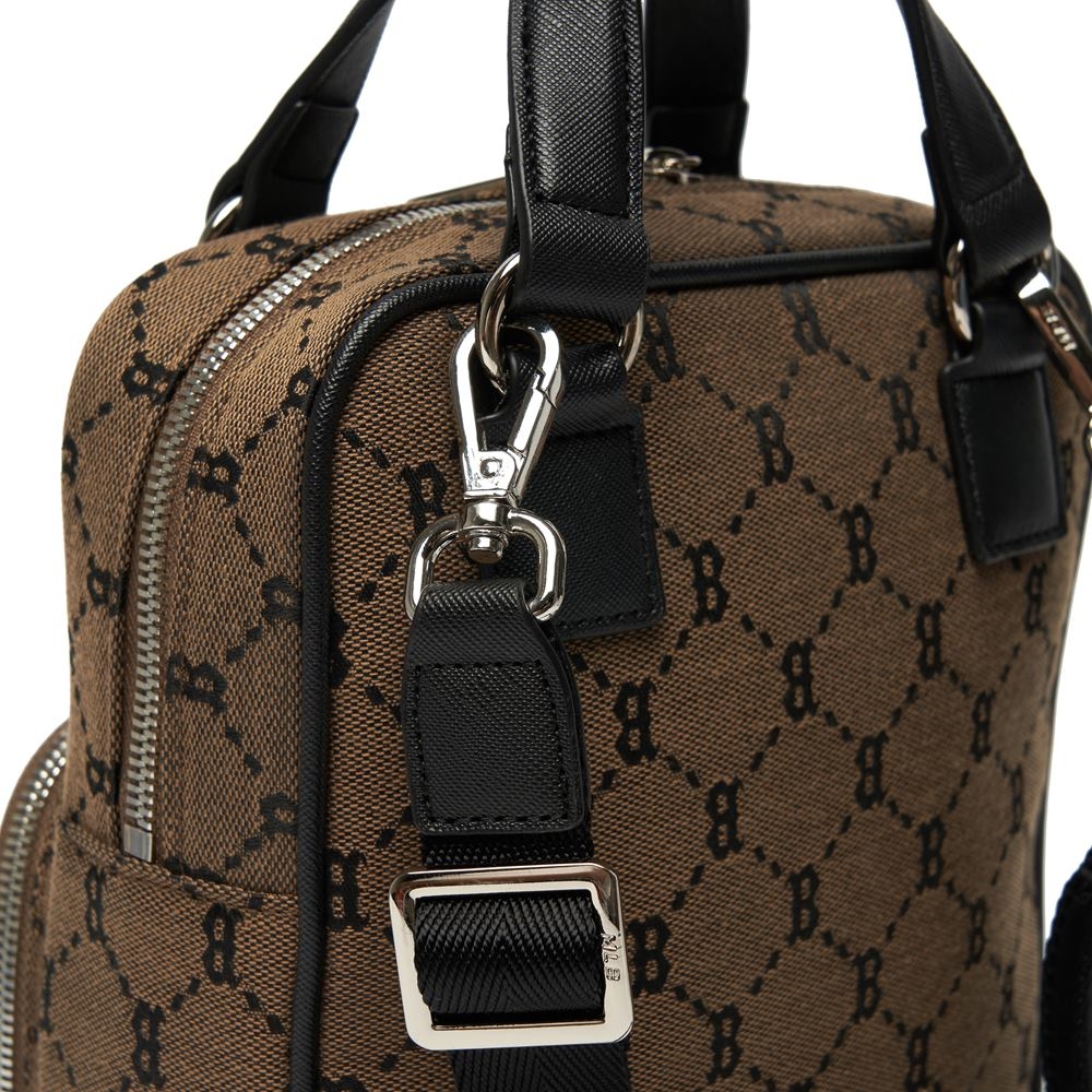 Balo MLB Mini Diamond Monogram Boston Red Sox D.Beige