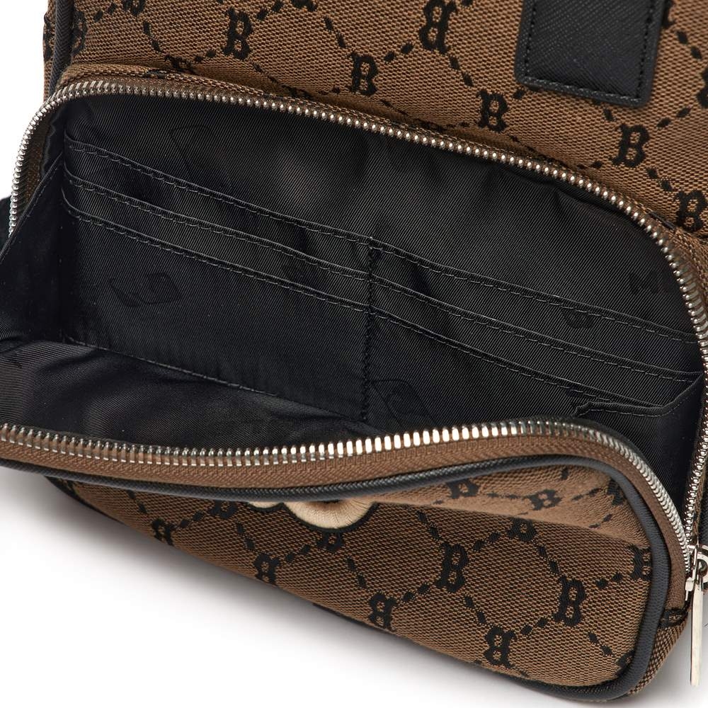 Balo MLB Mini Diamond Monogram Boston Red Sox D.Beige