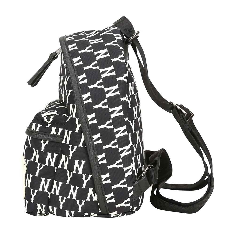 Balo MLB Mini Monogram New York Yankees Black