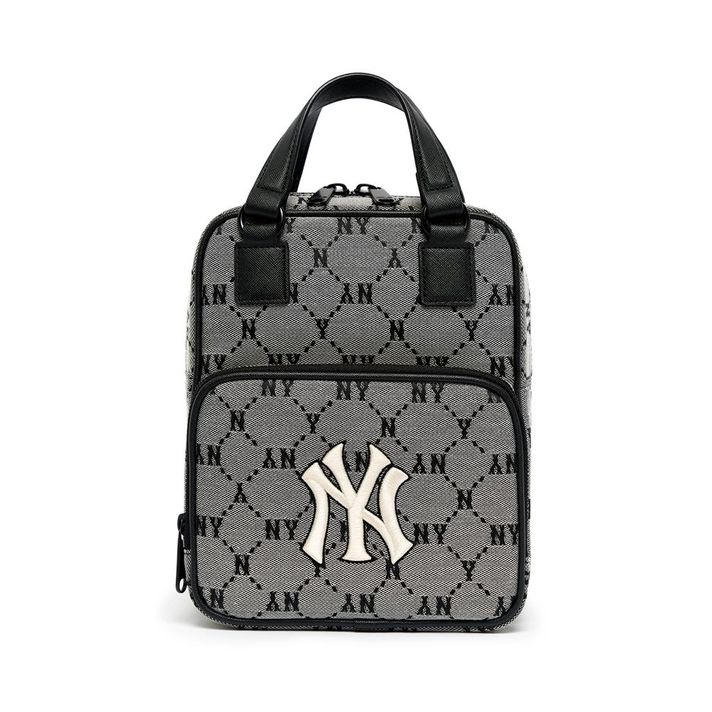 Balo MLB Mini Diamond Monogram New York Yankees Grey