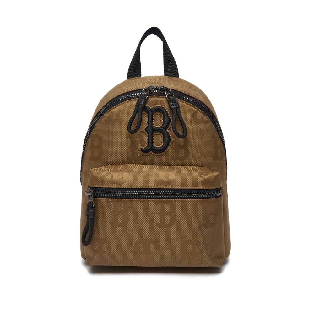 Balo MLB Mini Monogram Nylon Jacquard Boston Red Sox D.Beige