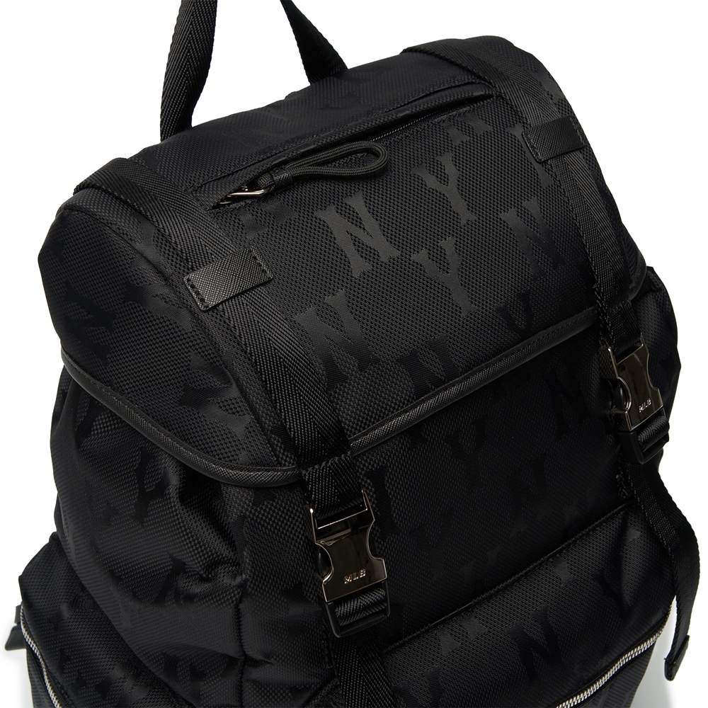 Balo MLB Monogram Nylon Jacquard New York Yankees Black