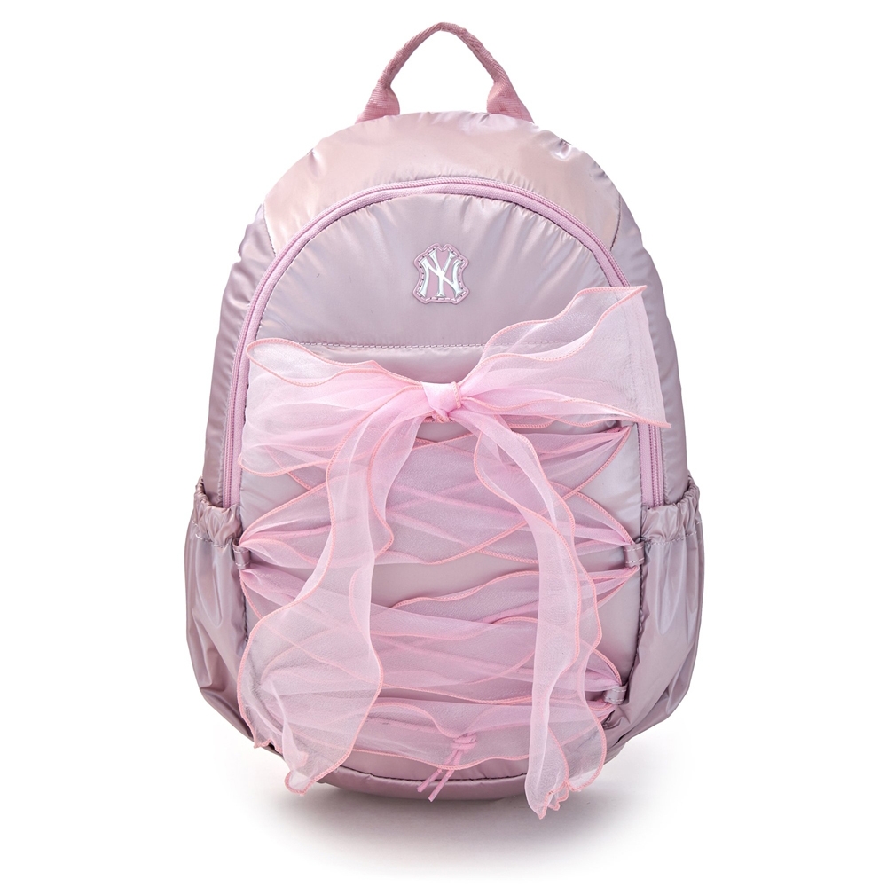 Balo MLB Girls' Lightweight Ribbon Backpack New York Yankees Pink