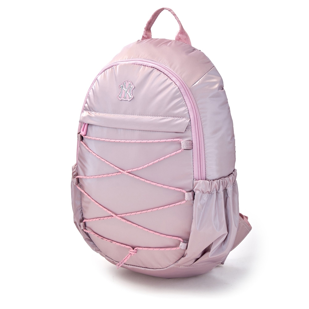 Balo MLB Girls' Lightweight Ribbon Backpack New York Yankees Pink
