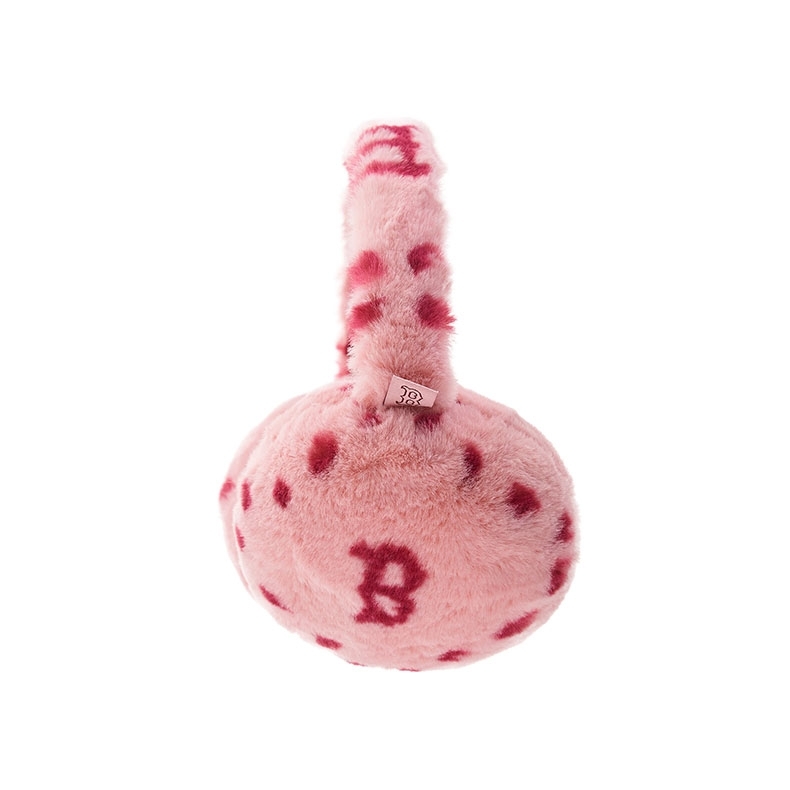 Chụp Tai MLB Monogram Series Boston Red Sox Pink