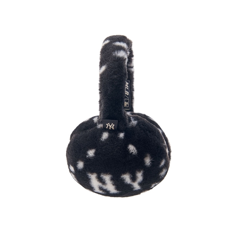 Chụp Tai MLB Monogram Series New York Yankees Black