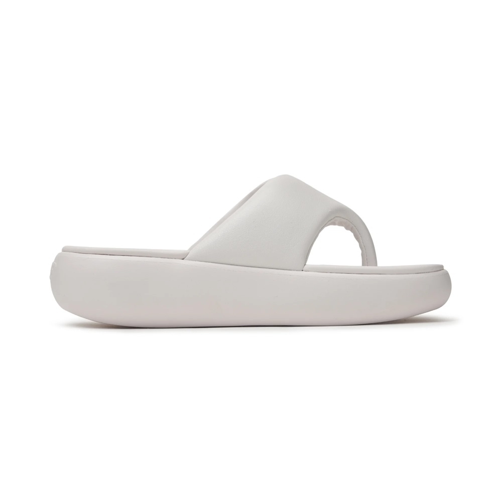 Dép MLB Korea Base Flip Flops LA Dodgers Ivory