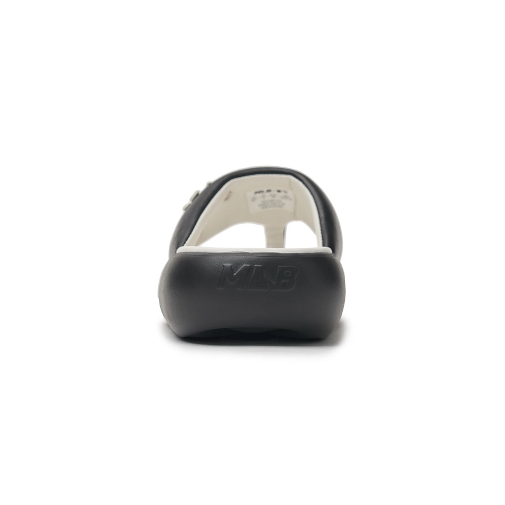 Dép MLB Korea Base Flip Flops New York Yankees Black