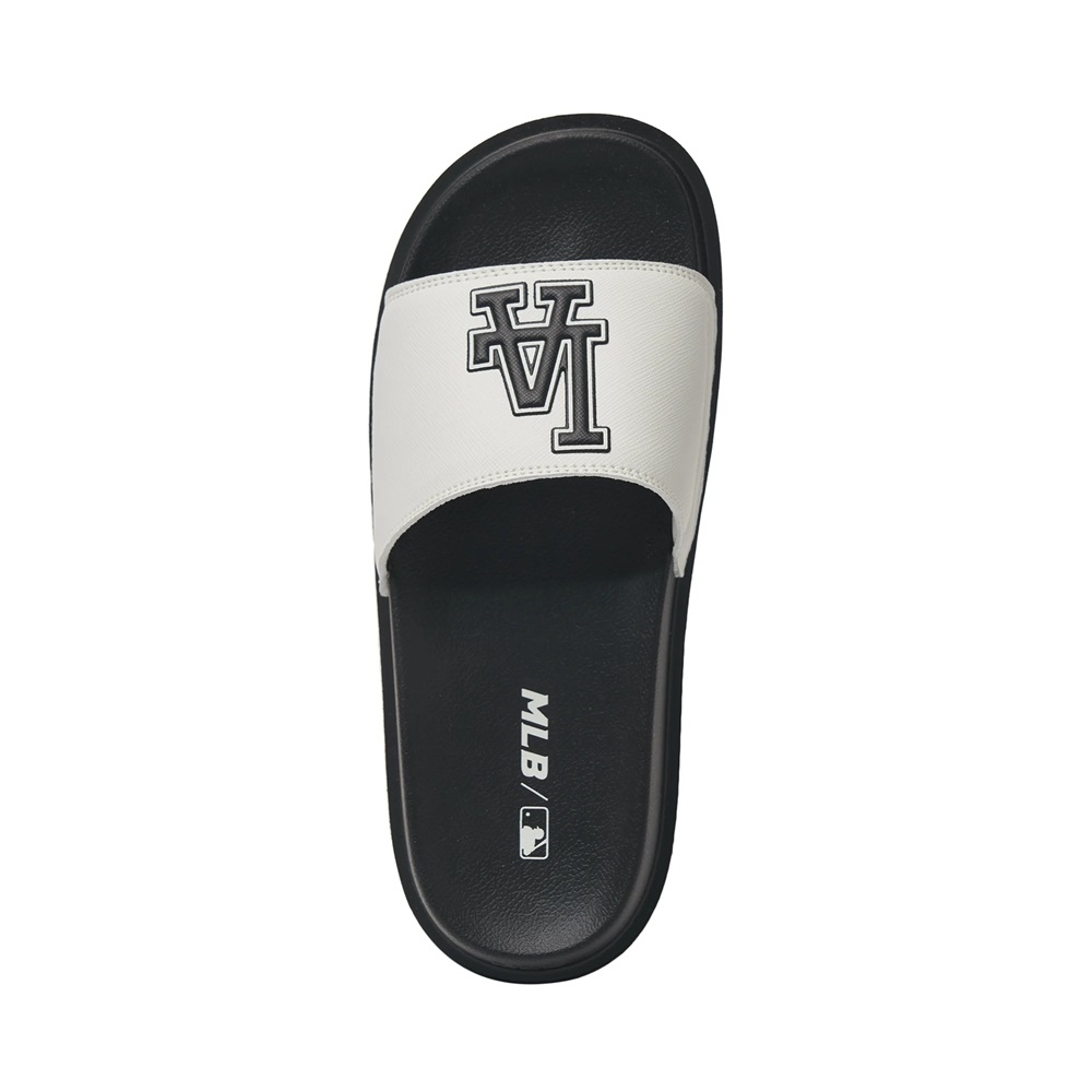 Dép MLB Korea Chunky Mound Basic LA Dodgers Ivory