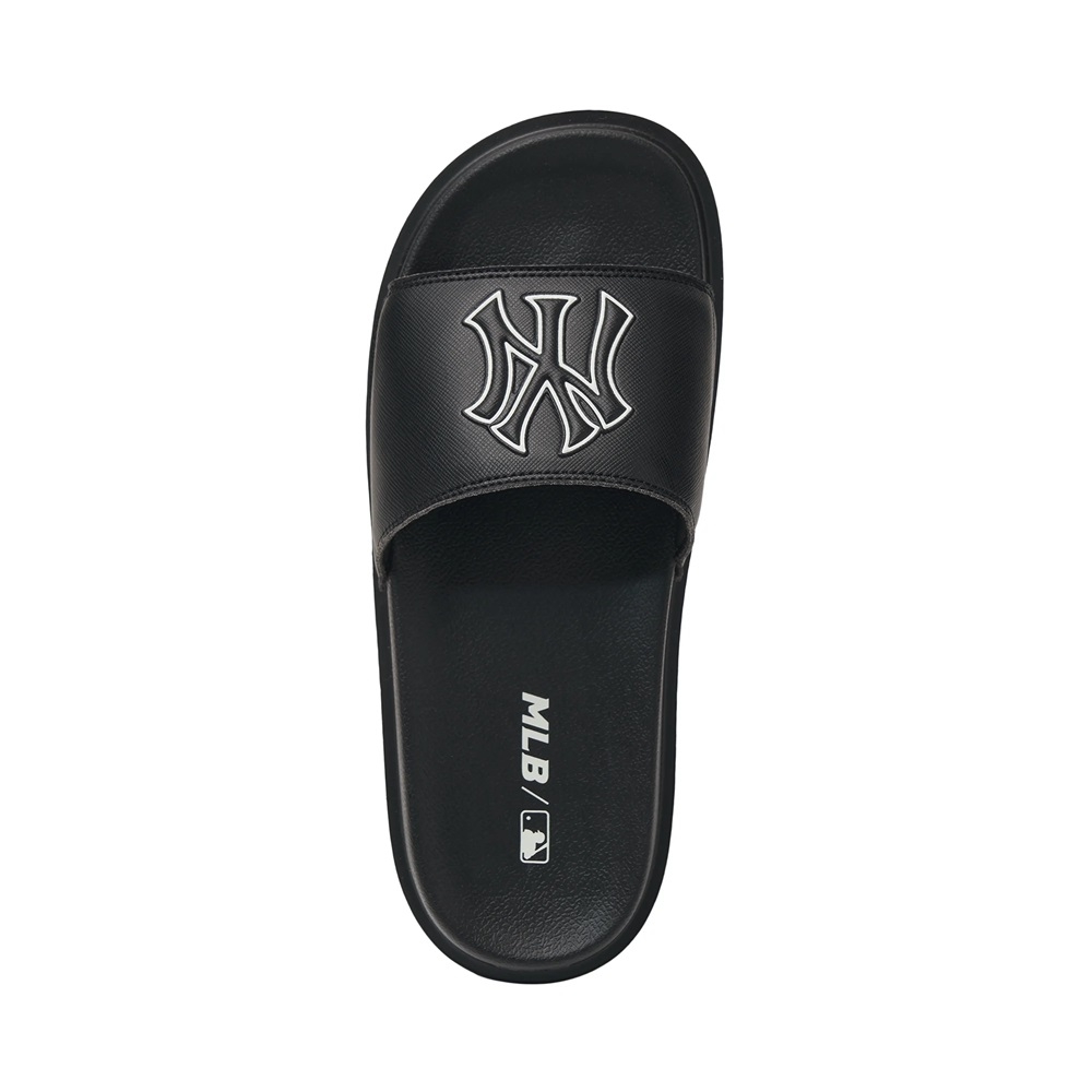 Dép MLB Korea Chunky Mound Basic New York Yankees Black