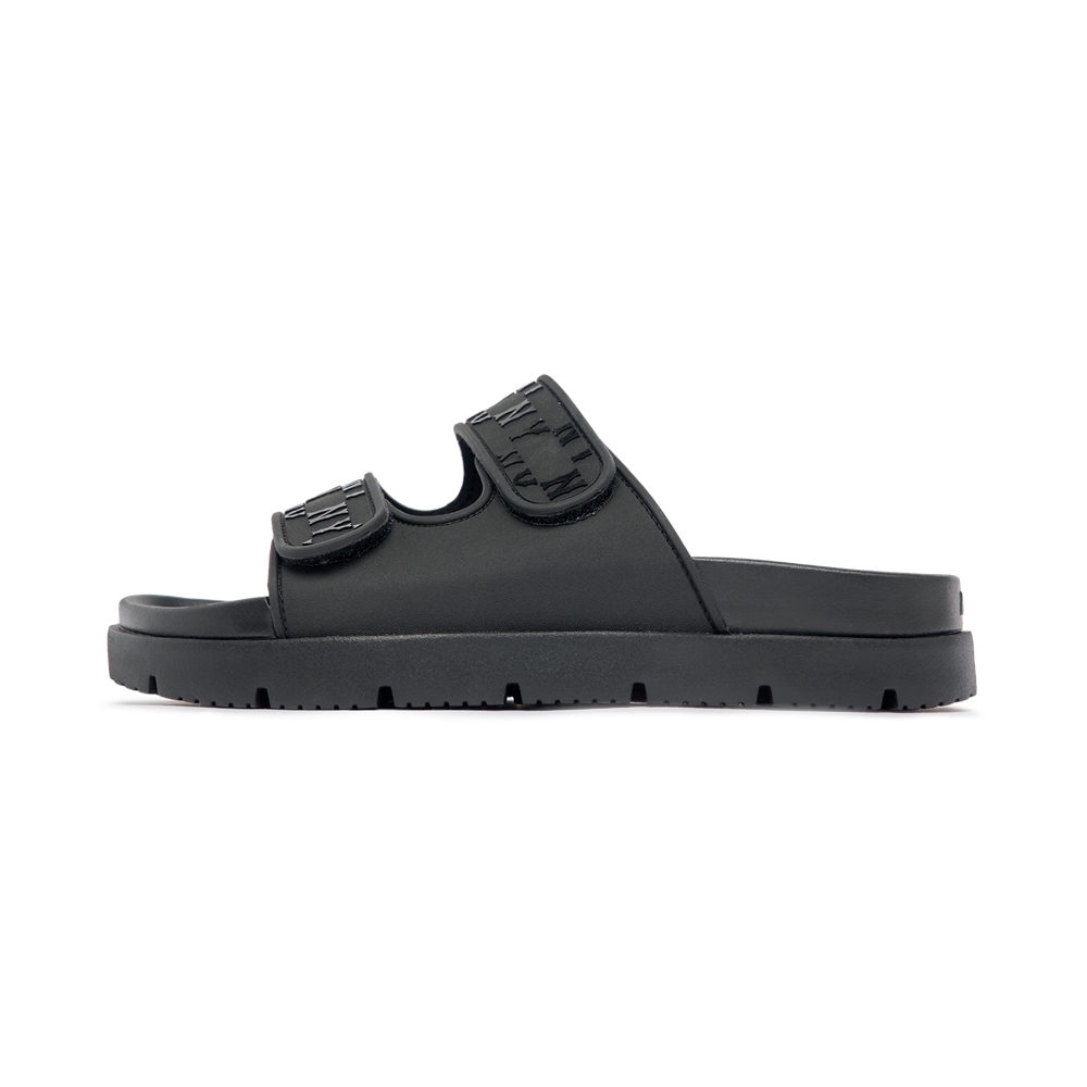 Dép MLB Chunky Bouncer Two Strap New York Yankees Black
