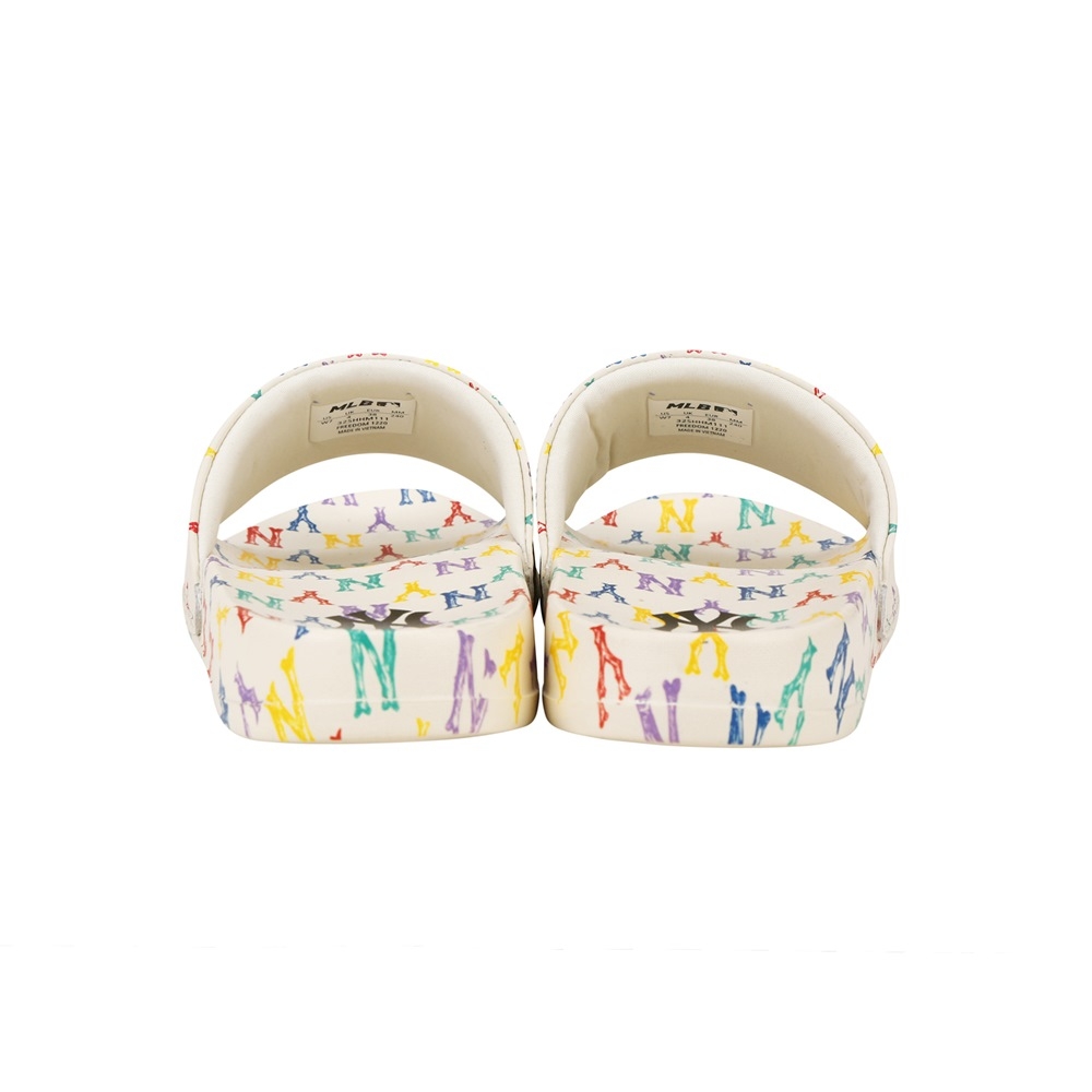 Dép MLB New Mound Monogram New York Yankees White