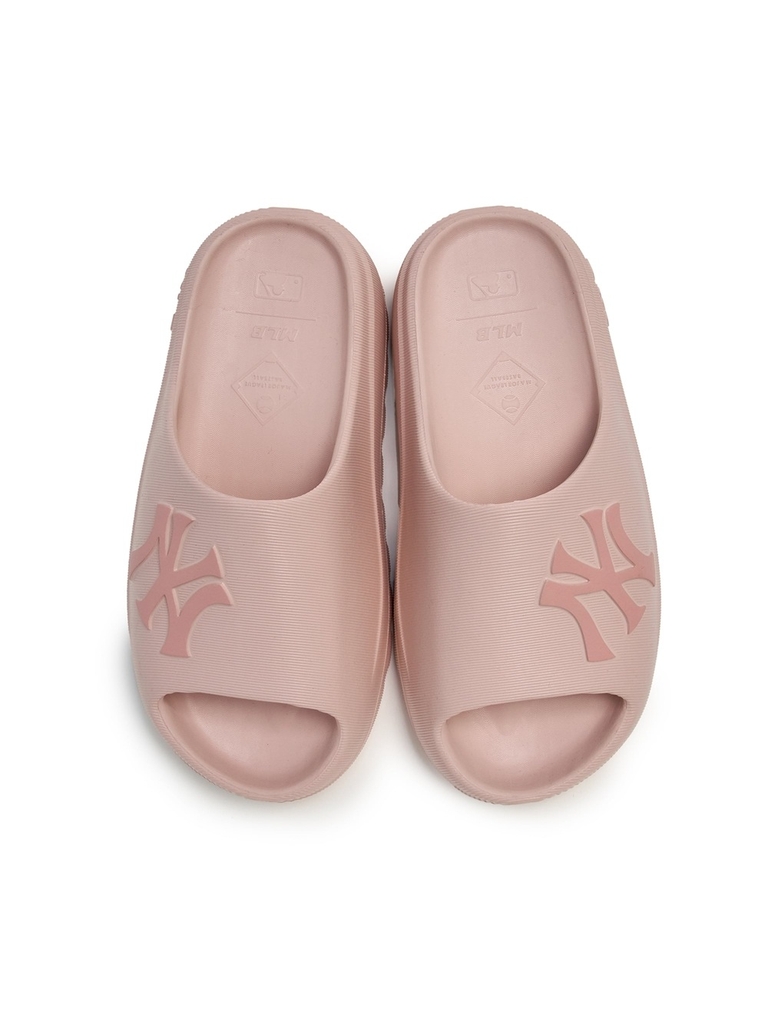 Dép MLB Skipper Slide New York Yankees Pink