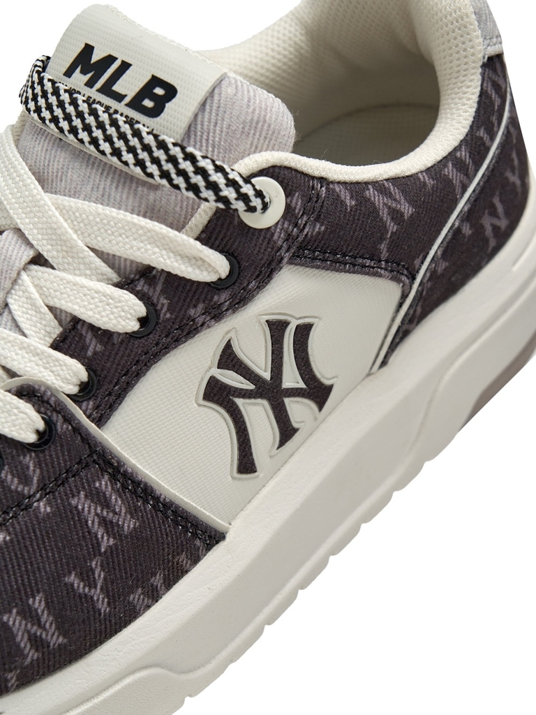 Giày MLB Chunky Liner Denim Mono SL New York Yankees Black