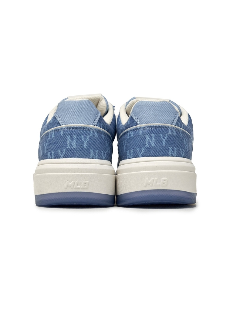 Giày MLB Chunky Liner Denim Mono SL New York Yankees Blue