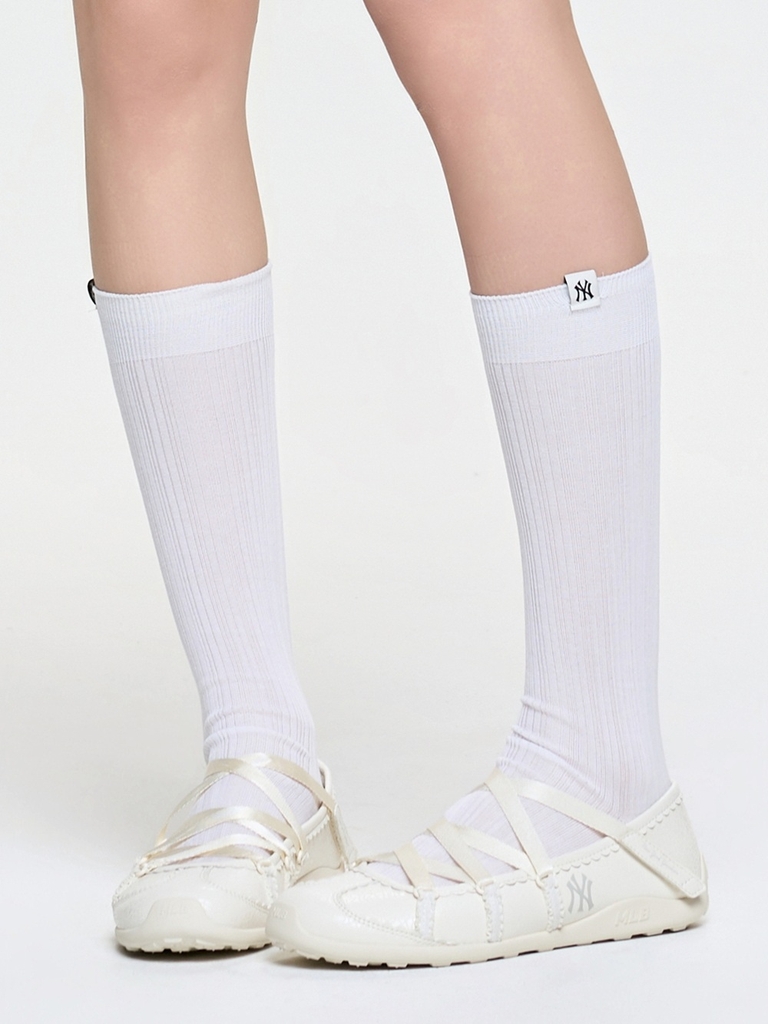 Giày MLB Flair Mary Jane New York Yankees Cream