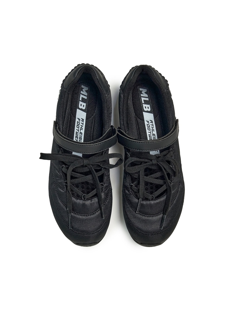 Giày MLB Slick Mary Jane Satin New York Yankees Black