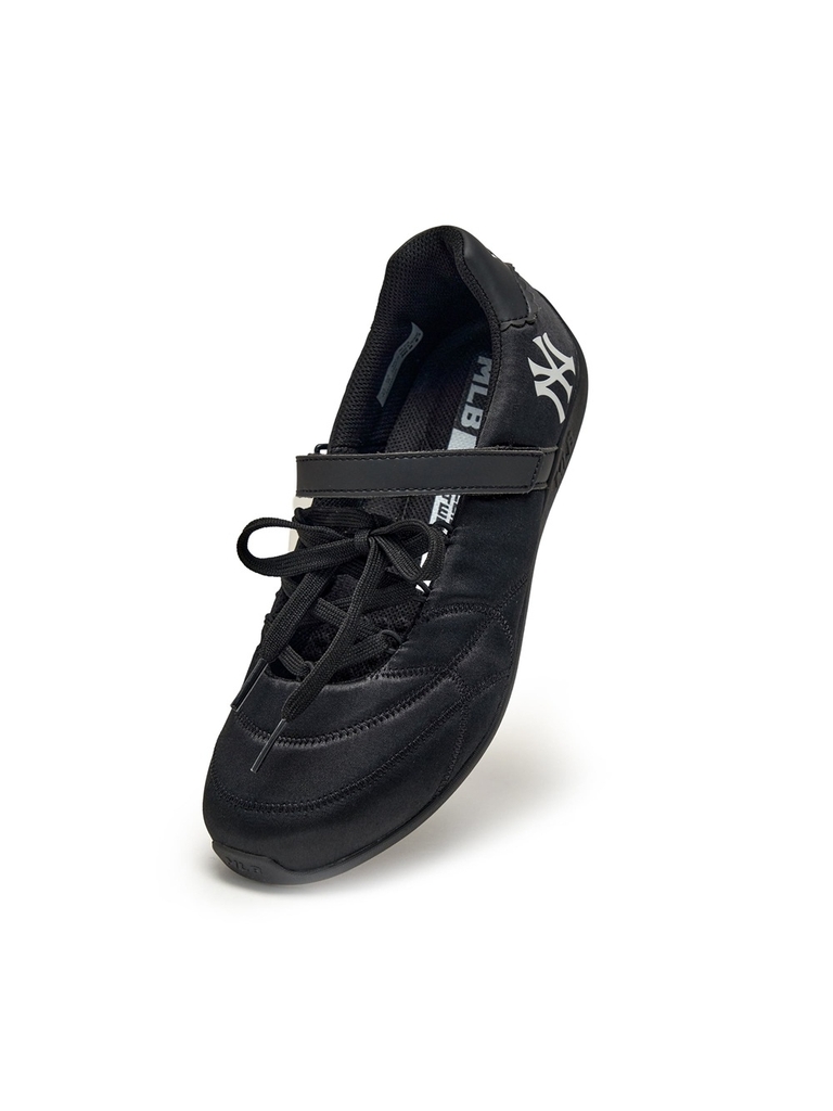 Giày MLB Slick Mary Jane Satin New York Yankees Black